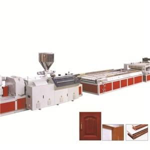 PVC Wood Plastic Door Board Production Line PVC