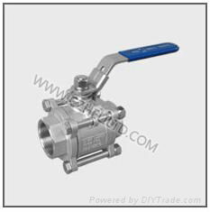 3PC THREAD BALL VALVE