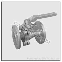 2PC FLANGE BALL VALVE