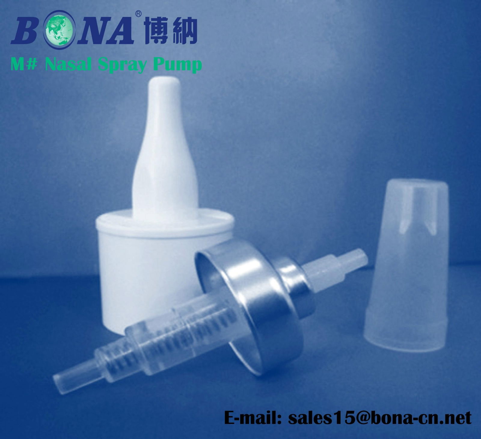 Siliver aluminum nasal pump medicine packaging packing flonase fluticasone 