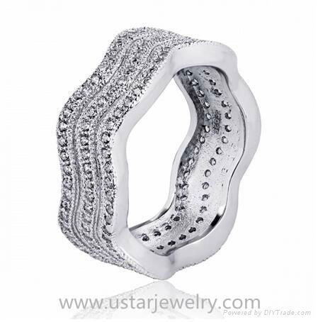 Fashion Silver Jewelry Silver Ring with Cheap Price