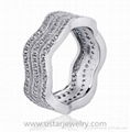 Fashion Silver Jewelry Silver Ring with Cheap Price 1