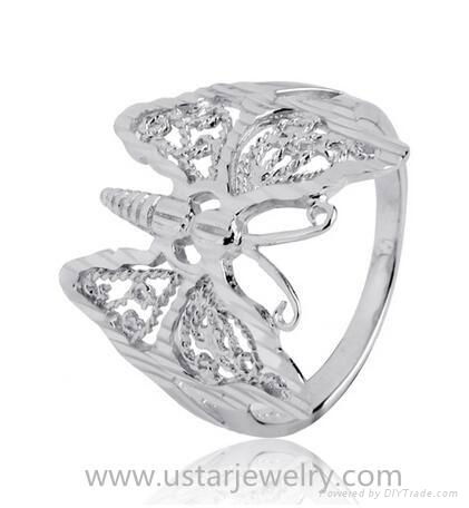 OEM Sale Butterfly Ring,Silver Jewellery Rings
