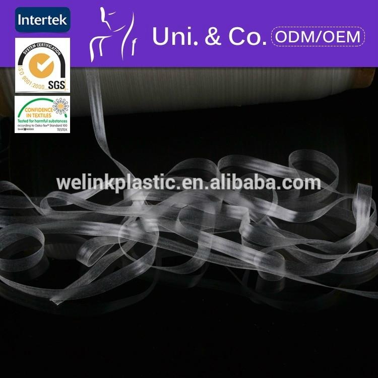 High elasticity garment clear elastic band TPU tape for clothes