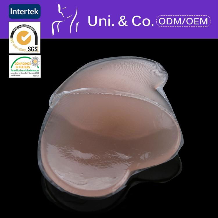Invisible adhesive push-up silicone nipple cover