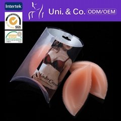 OEM Service nude invisible push up silicone bra insert pad 
