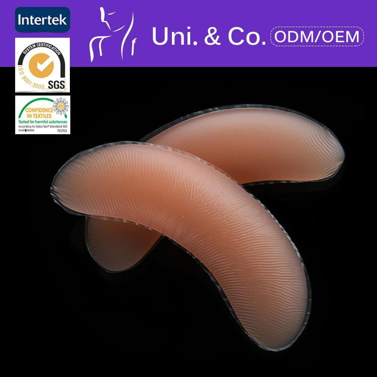 Nude invisible silicone bra insert pad for underwear