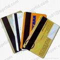 Barcode card, plastic card, magnetic card
