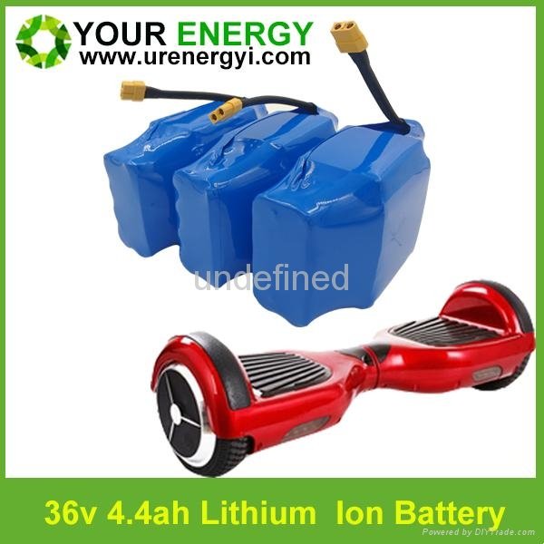 36v 4.4ah battery scooter lithium batteries for 2 wheels self balance scooter 2