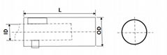 304 stainless steel exhaust pipe OEM accepted