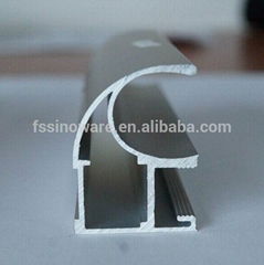 Half Round Aluminum Profiles Sliding for hotel Project S06.019