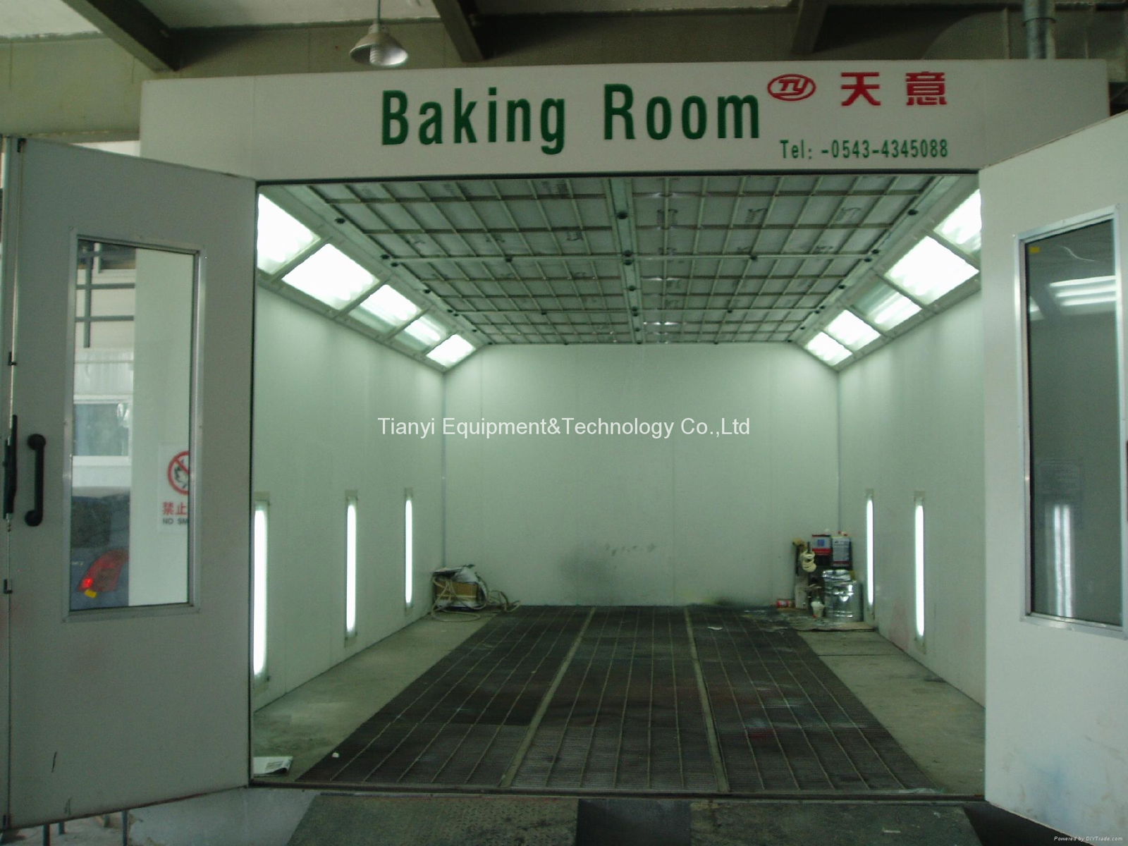 CE High quality bus spray booth 2