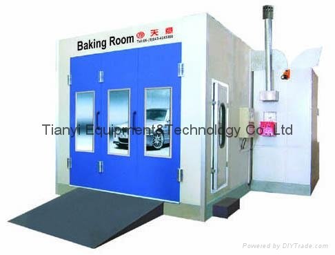 Shandong Tianyi CE High quality lower spray booth