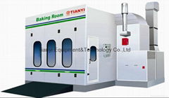 Shandong Tainyi 15M infrared heating auto paint drying systems drying oven