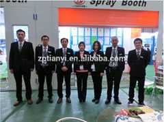 Shandong Tianyi 18M high quality woodworking spray booth CE approved 