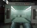 Shandong Tianyi 18M high quality woodworking spray booth CE approved  2