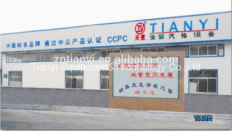 China Tianyi CE high quality low price scissor car lift 2