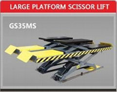 Large platform scissor lift