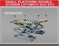 Small platform double scissor lift(With SUV kit)