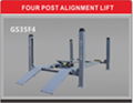 Four post alignment lift