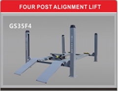 Four post alignment lift