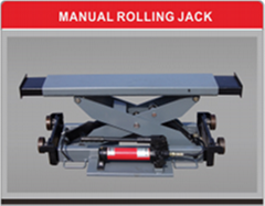 Manual rolling jack
