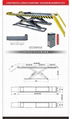 Low profile large platform scissor alignment lift 2