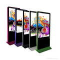46" OEM colorful ultra thin network wifi 3G touch lcd advertising display  3
