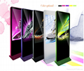 46" OEM colorful ultra thin network wifi 3G touch lcd advertising display  2