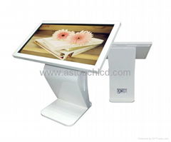 42 inch Floor Standing Interactive large size Kiosk with IR touch