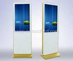 46" inch LCD IR touch screen network led advertising player