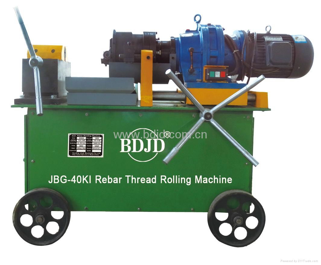 rebar threader bar threading machine construction steel rebar thread