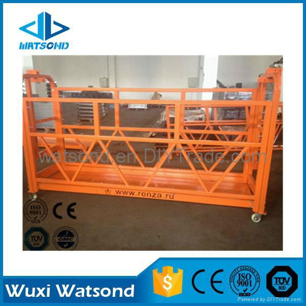  suspended scaffolding system/window cleaning cradle/wall plastering machine 4