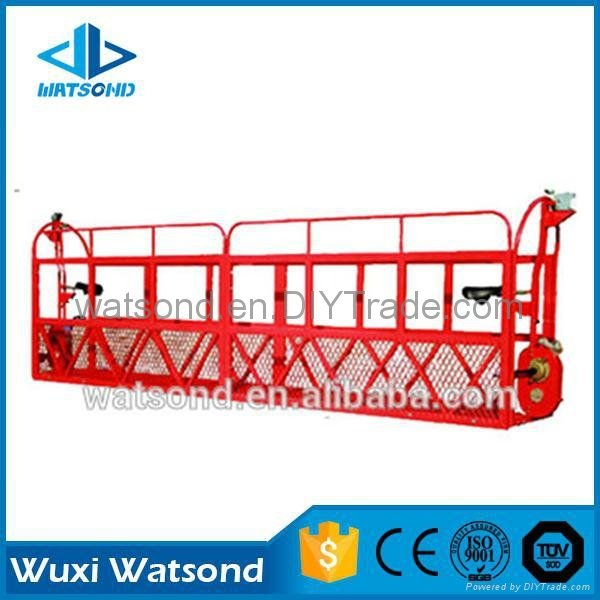  suspended scaffolding system/window cleaning cradle/wall plastering machine 3