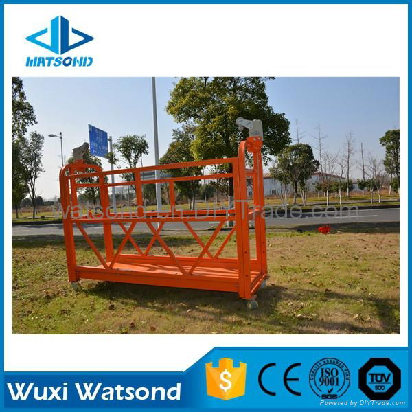  suspended scaffolding system/window cleaning cradle/wall plastering machine 5