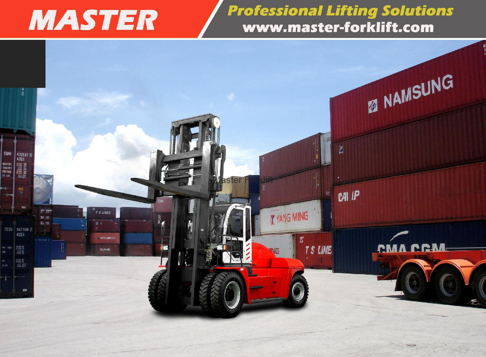 Master Forklift - Heavy Duty Forklift 2