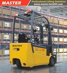 Master Forklift - 1.0-2.0 ton 3-Wheel Electric Forklift