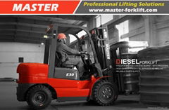 Master Forklift - 1.0-10.0 ton Diesel Forklift,ISUZU engine