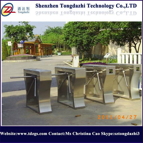 Bar-code access control system counter turnstile with ticketing system 2