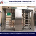 Deluxe full height turnstile door access control with card reader