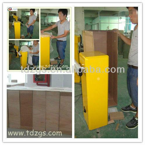 Access control automatic full height turnstile gate with fingerprint attendance 2