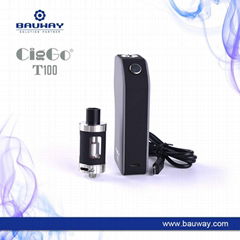 CIGGO Brand Temp control box mod 100w 5000mah CIGGO T