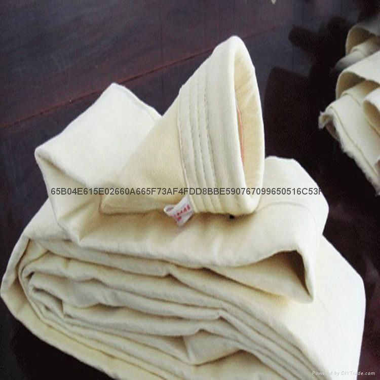 Factory direct sales of polyester needle felt filter bag 5