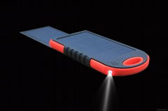 Solar Charger Manufacturer 5000mAh Private Label Foldable USB Travel Power Bank 