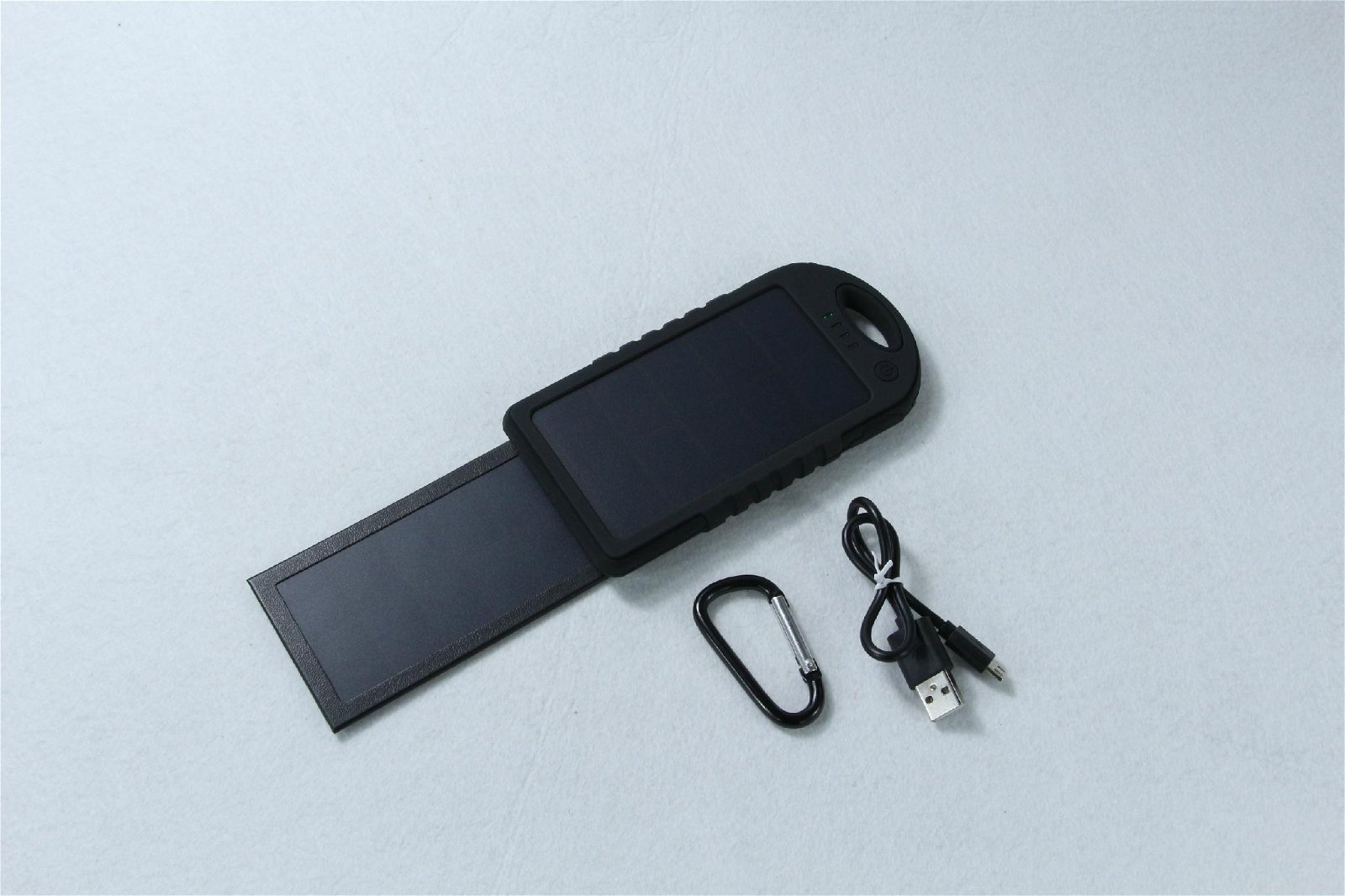 Solar Charger Manufacturer 5000mAh Private Label Foldable USB Travel Power Bank  2