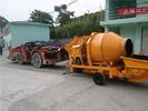 JZC350 Diesel Concrete Pump Easy Operated By Hydraulic Oil Handles