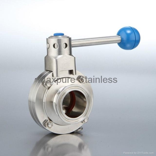 Stainless Steel Sanitary Butterfly Valves 2