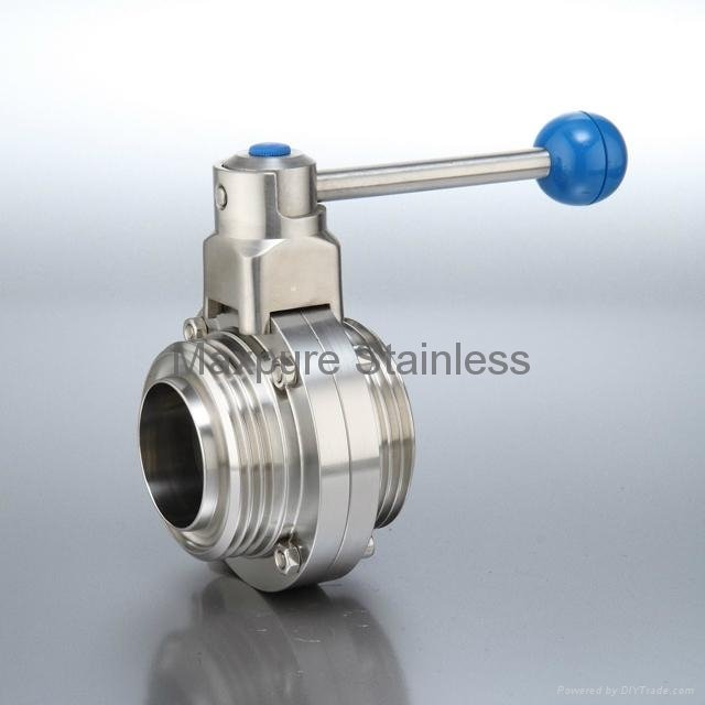 Stainless Steel Sanitary Butterfly Valves 3