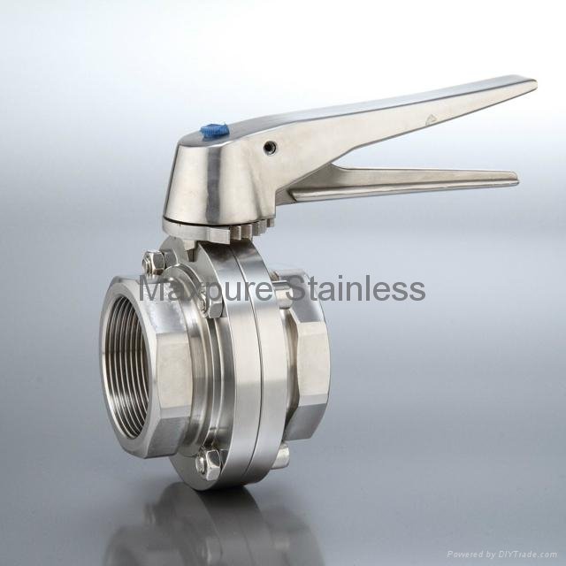 Stainless Steel Sanitary Butterfly Valves