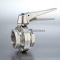 Stainless Steel Sanitary Butterfly Valves 1